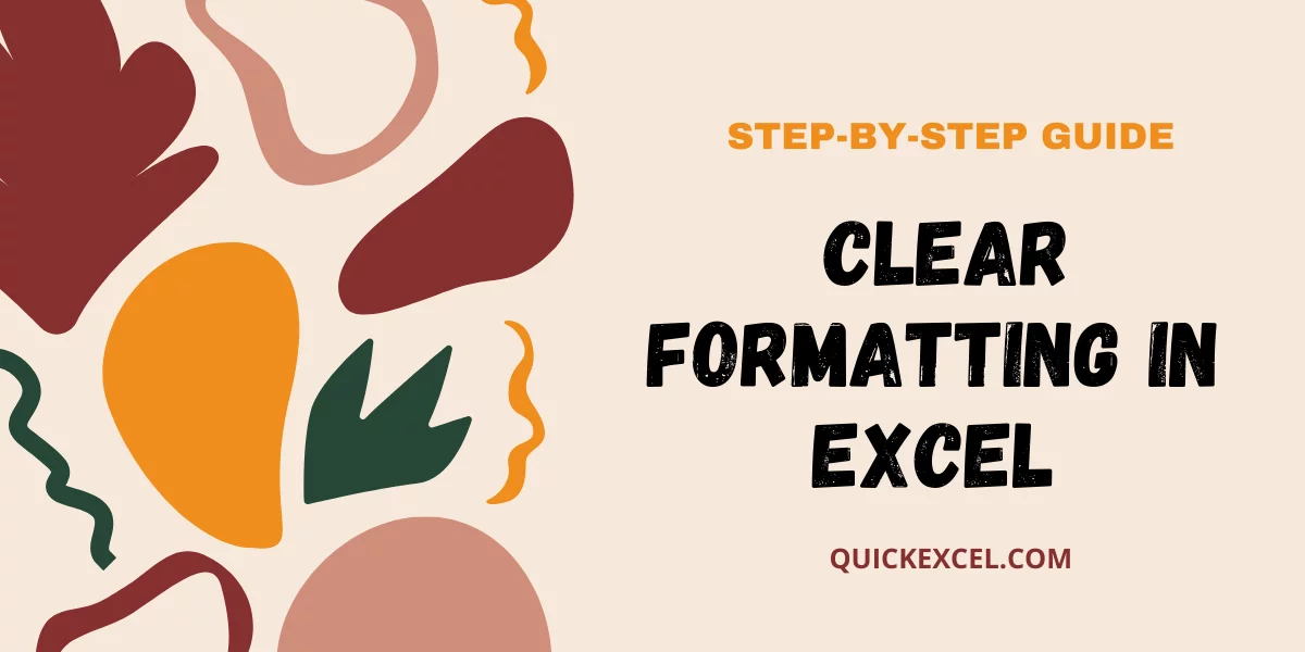 clear formats in microsoft