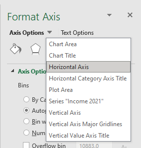 Axis Options