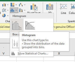 Histogram Options