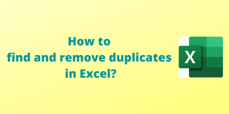 Easy How To Find And Remove Duplicates In Excel Quickexcel 1591