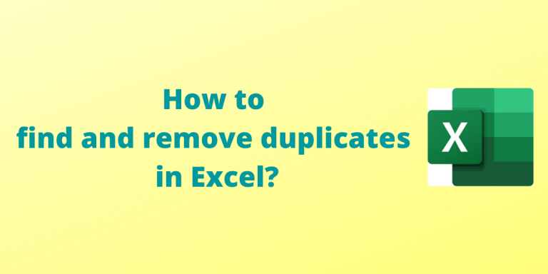 How To Remove One Of Two Duplicates In Excel