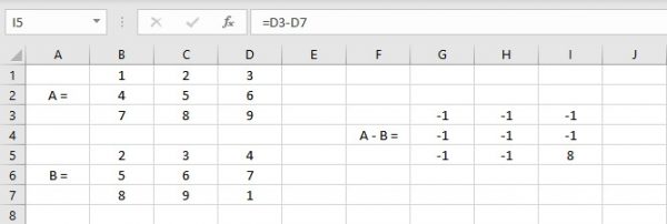 How to perform matrix operations in Excel? - QuickExcel