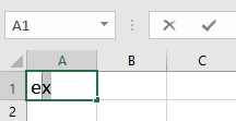 Superscript in Excel
