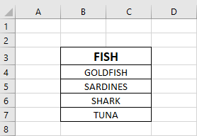 Destination Table