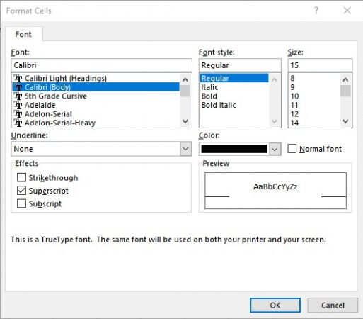 where is the font dialog box launcher in excel