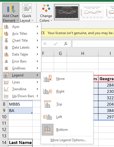 excel rename series in legend