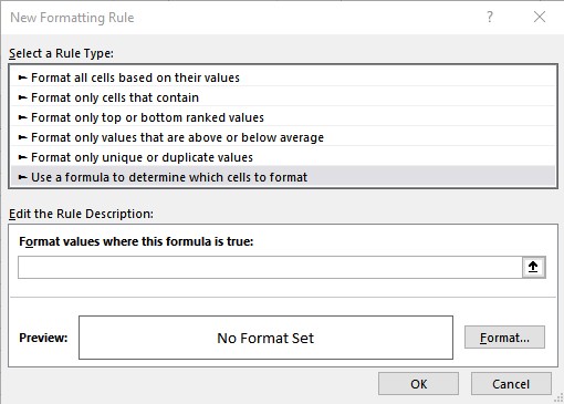 new rule dialog box 1