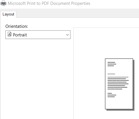 Change Excel Sheet Print Orientation