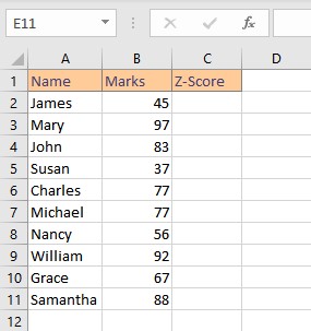 How to calculate Z-Score in Excel? - QuickExcel