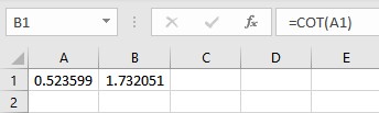 cot result