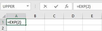 exp formula