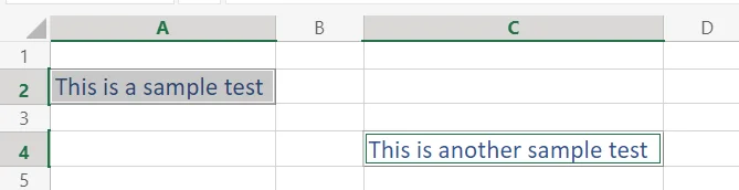 Auto Fit Final cell size in Excel