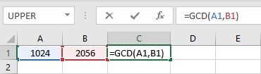 gcd formula