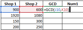 gcd