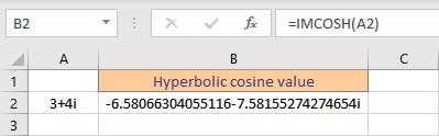 trigonometric functions in Excel