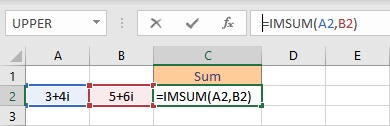 imsum formula