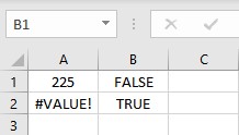 IS Functions in Excel