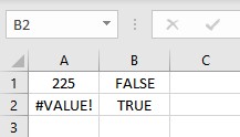 IS Functions in Excel