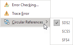 Multiple Circular References in Excel