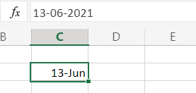 Number automatically changed to date in Excel