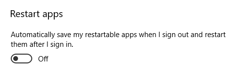 restart apps