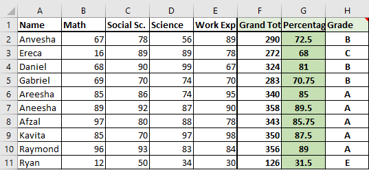 sample database 1