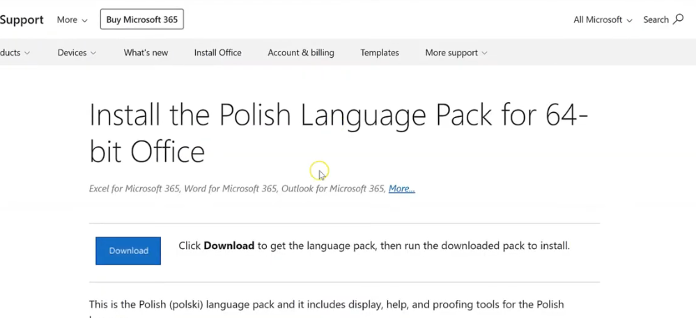 Download and Install Language Pack in Computer
