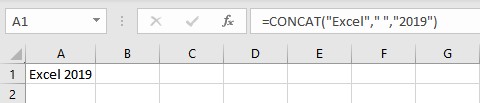 concat result