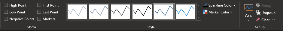 customize sparklines 1