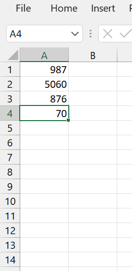 Remove leading zero in Excel