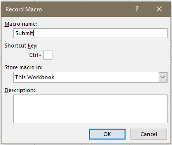 submit macro