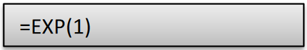 EXP Function in Excel - How to use 'e' in Excel (Euler’s Number ...