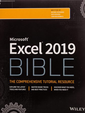 Excel 2019 Bible