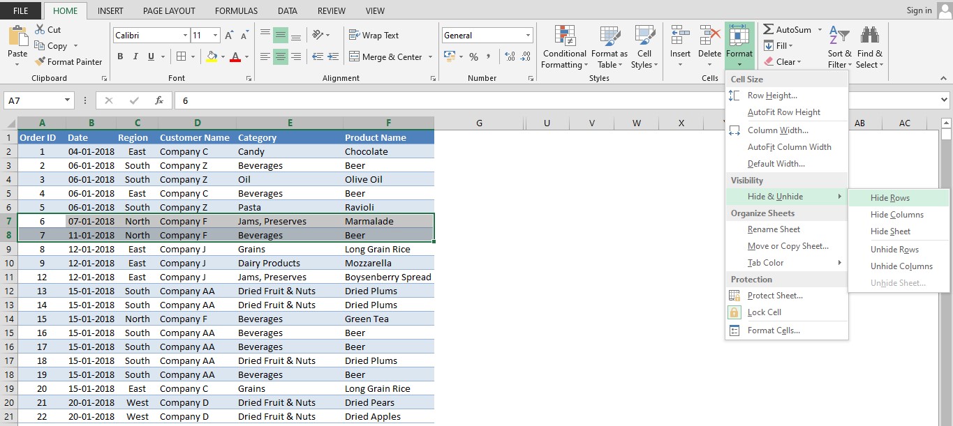 How To Hide Cells In Ms Excel? - Quickexcel