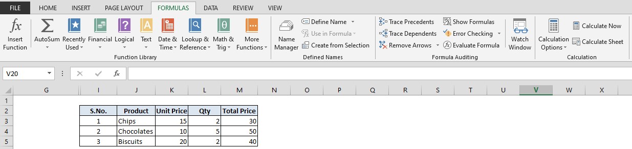 How to Display Formula in MS Excel? - QuickExcel