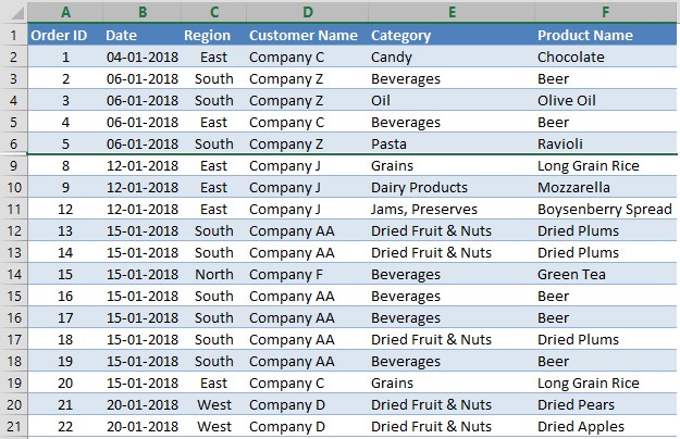 How To Hide Cells In Ms Excel Quickexcel 5921