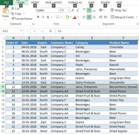 How to Insert Multiple Rows in MS Excel? - QuickExcel