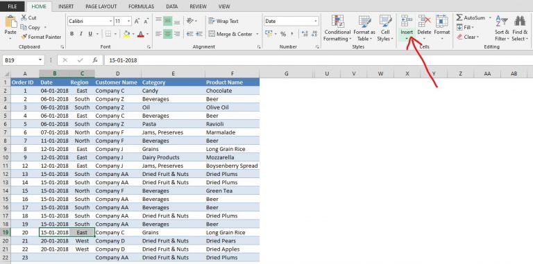 how-to-shift-cells-down-in-ms-excel-quickexcel