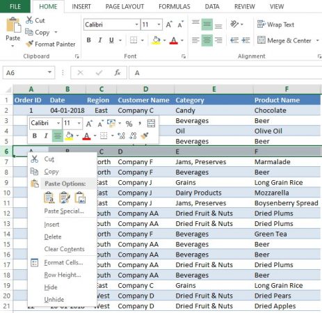 How to Delete a Row in MS Excel? - QuickExcel