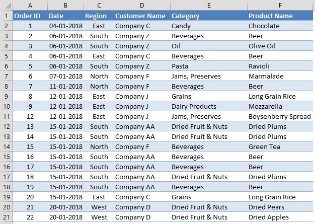 How To Move Certain Rows Down In Excel