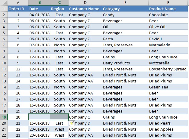 how-to-shift-cells-down-in-ms-excel-quickexcel