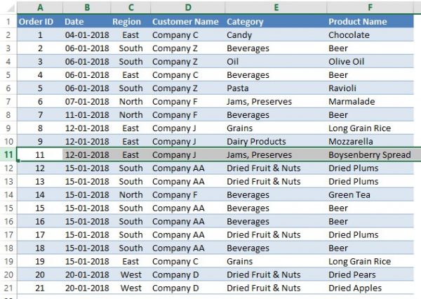 How to Insert a Row in Excel? - QuickExcel