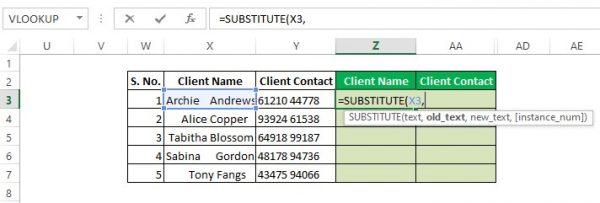 How to Remove Spaces in MS Excel? - QuickExcel