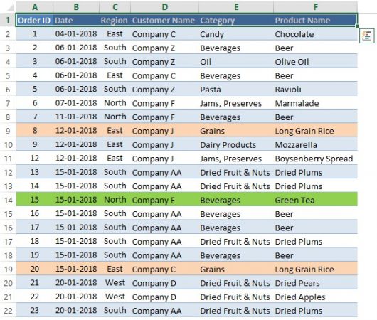 Count How Many Coloured Cells In Excel