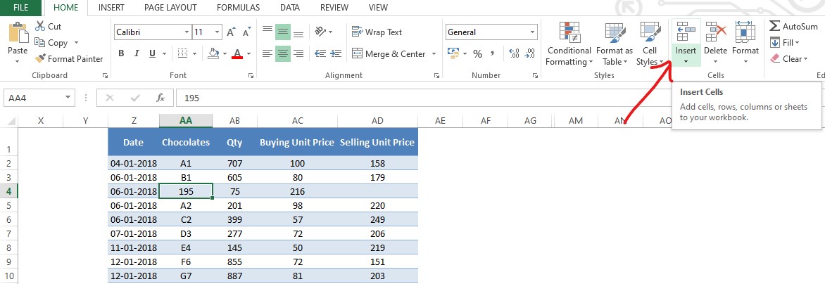 Locating Insert Option