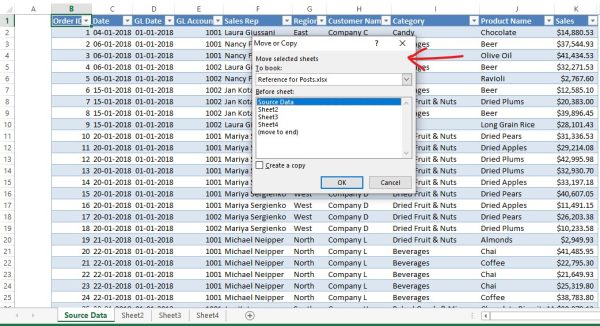 How to Copy a Sheet in MS Excel? - QuickExcel