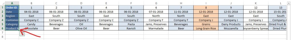 Selecting Title Column