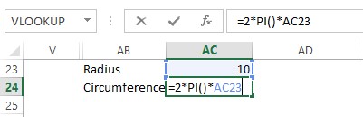 Circumference of Circle