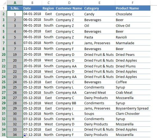 How to Number Cells in MS Excel? - QuickExcel
