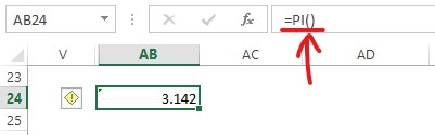 Value of Pi